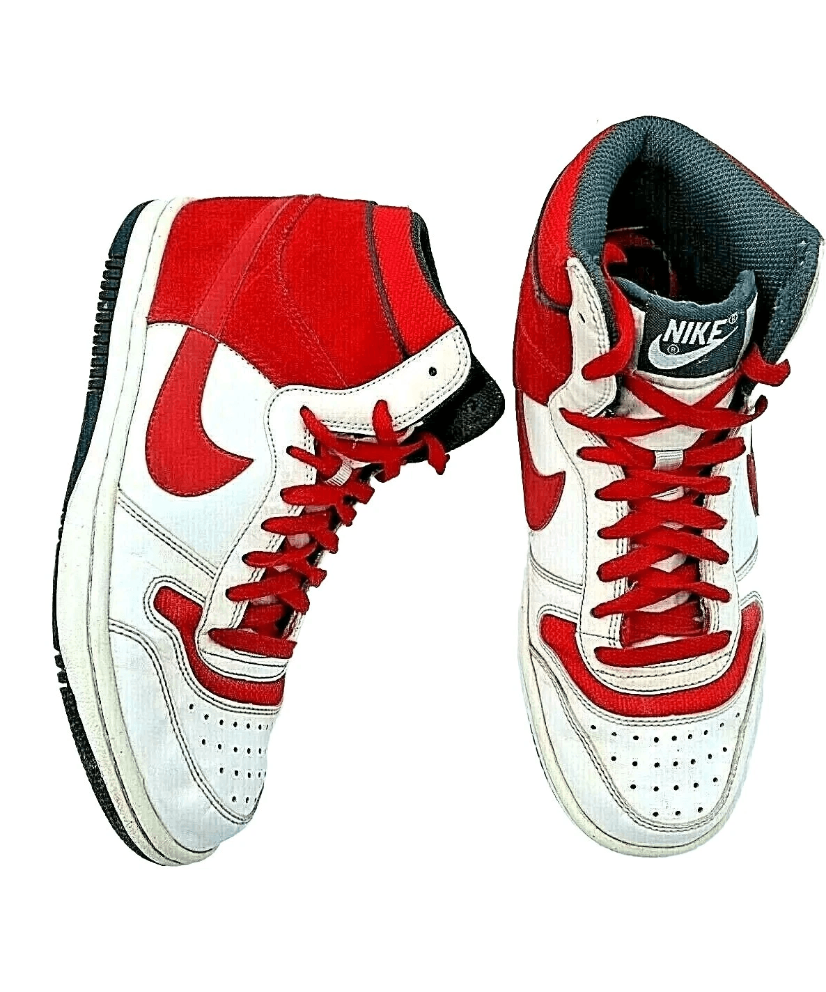 Nike Sky Team '87 Mid Red and White Sneakers-Men
