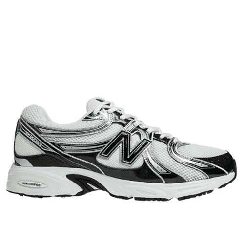 New Balance Blk / Wht Mens Running Shoes