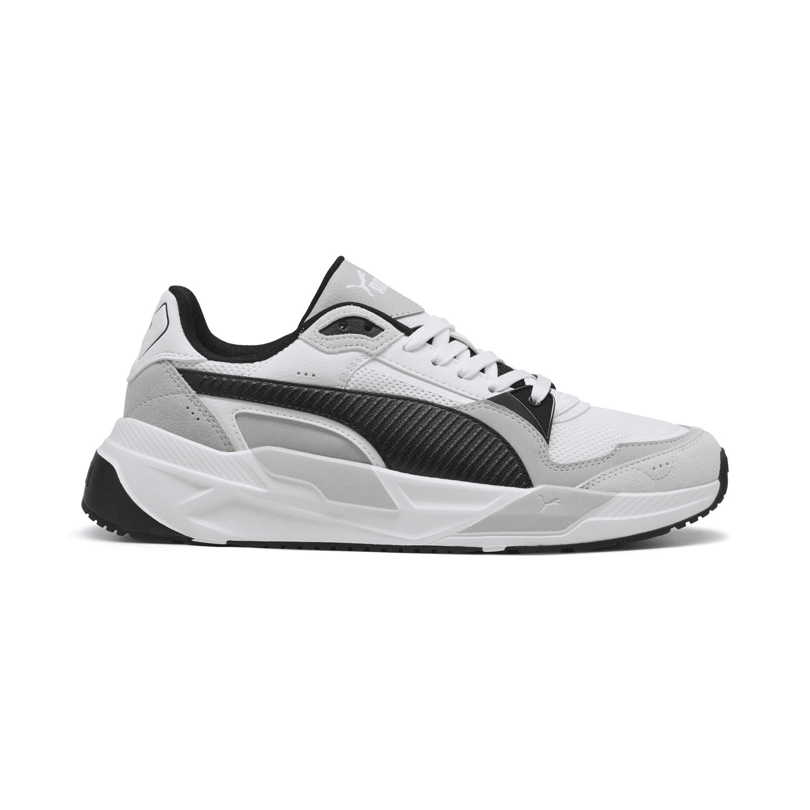 Puma Trinity 2 Mens White Mesh Lifestyle Sneakers Shoes